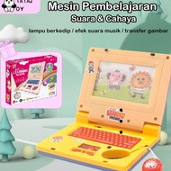 Mainan Laptop Anak Mini laptop karakter Mainan Edukasi Anak Laptop