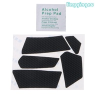 RR 1 Set  Slip Mouse Skin Suck Sweat Grips Skates for 600 Wired Gaming Mouse Without Mouse 4g Light