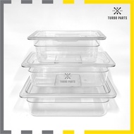 GN Food Pan Polycarbonate l Food Container PC 1/4 1/6 1/9