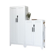 Steel Cabinet Corridor Balcony Storage Shoe Cabinet Large Sunscreen Entrance Cabinet Door Outdoor Lo