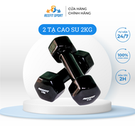 Bộ 2 tạ tay cao su 2kg Reefit (2 tạ 2kg tổng 4kg)