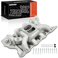 A-Premium Engine Dual Plane Intake Manifold V8 5.8 fits Ford 351C RPM, Mercury & Ford, for Pantera, 