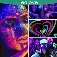 Halloween Luminous Body Paint UV Blacklight Christmas Kit Glow 12 Color Fluorescent Makeup Paint Fac