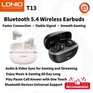 Wireless Bluetooth Earbuds for iPhone Android | LDNIO T13 | Gaming Low Latency Headset
