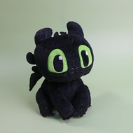 Đồ Chơi Búp Bê Night Fury Toothless Lớn Đồ Chơi Búp Bê Bằng Vải Polyester Đồ Chơi Búp Bê Tặng Quà Ch
