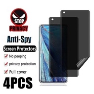 4PCS Full Cover Hydrogel film For Lava Blaze Amoled Curve Dragon Duo Nxt 1X 2 3 X Pro 4G 5G Frosted 