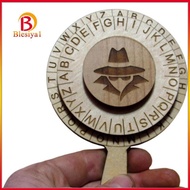 [Blesiya] Escapes Room Cipher Wheel. Alphabets Cipher Wheel Creative Escapes Room Prop
