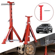OLINI Jack Stands, 2/3 Ton Capacity Red Foldable Jack Stands, Heavy Duty Adjustable Level Security B
