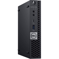 Dell OptiPlex 7060 Micro Form Factor (MFF) Micro-Tower Business Desktop PC, Intel i7-8700T, Crucial 