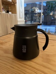 Hario Coffee Server 02 黑色保溫咖啡壺