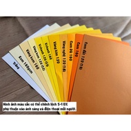 A4 yellow cardboard paper 120gsm