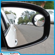 Malang Roofrack Kaca Spion Mini Cembung Universal Spion Wide Angle BLINDSPOT MIRROR