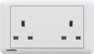 西門子 - Seata 13A 雙位插座