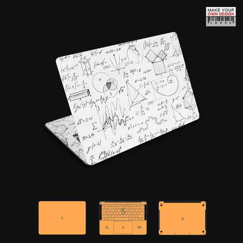 8k018 Colorful skin sticker for Macbook Pro 14 2021 2023 2024 Full Wray Sticker skin screen protecto