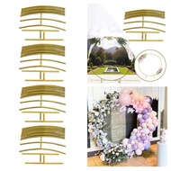 [tenlzsp0bc] Circle Wedding Balloon Arch Backdrop Iron Arch Shelf Round Party Background