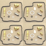 4SET for CB400F CB-1 1989-1990 CB400 CB 400 F CB1 Motorcycle carburetor repair kit floating needle s