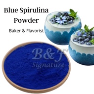 Blue Spirulina Powder 100g Organic 蓝色螺旋藻粉 Superfood Edible Blue Algae Protein Powder Mermaid Bowl Phycocyanin Extract 蛋白