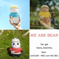 3 handmade Healing DIY bears