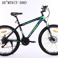 Sepeda Gunung mtb 26 inc cassini 3x7 speed rem cakram discbrake