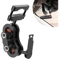 Radar Detector Mount,Aluminum Rearview Mirror Rod Radar Bracket,for All Whistler Radar Models