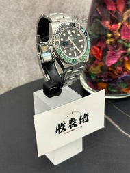 【手快有手慢無!】95新 ROLEX 勞力士 格林尼治型 II GMT-MASTER II 126720VTNR-0001 蠔式錶帶 左的 左撇子 綠黑圈 雪碧 SPRITE