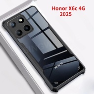 For Honor X6c 4G 2025 Acrylic Clear Phone Case For  Honor X6c HonorX6c X 6 C X6 X6b X6a a b c 6c 5G 