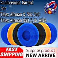 Sepasang Ear Pads Busa Telex Airman 7 8 750 760 850 8+ ANR PLUS