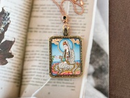 手繪觀世音菩薩唐卡