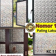 Skm Stiker Sticker Kaca Hologram Premium Sunblast Sanblast Wallpaper Wall Wallpeper Film Setiker Gla