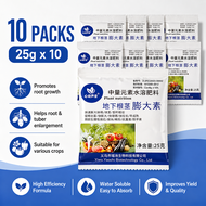 Crops Grow Wildly Underground Baja Super Subur Root & Tuber Enlarger 10 Packs Liquid Fertilizer For 