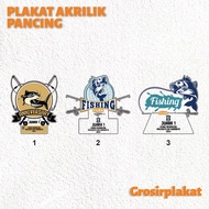 Fishing competition trophy Acrylic Fishing Trophy Fishing Contest Trophy Acrylic Fish Trophy custom 