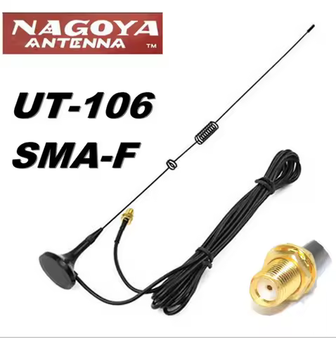 Magnetic HF Antenna Nagoya UT-106UV Vehicle Mounted Talkie Car Antenna For Baofeng 888S UV-5R UV-10R