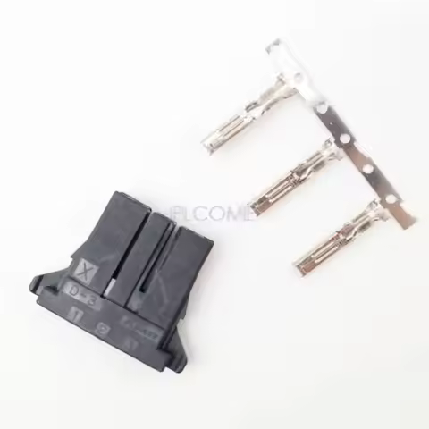 10/Pack AMP D-3 D3 Receptacle 1-178128-3 X, 2-178128-3 Y, 3-178128-3 Z, 3P Connector WSK-M03P-B For 