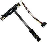 Sintech M.2 NGFF Key M to PCIe 4.0 16x Graphics Card Riser Adapter Card,Nvme to PCI-e PCI-Express 4.