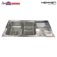 HEMMEN SINK HMSS-12050G (SINK+AFUR+SELANG SET)