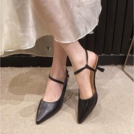 9655 loei heels high heels 7cm heels casual high heels back strap