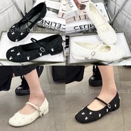 Cnk doll shoes with tweet tag jade rabbit cross straps flat sole fullbox