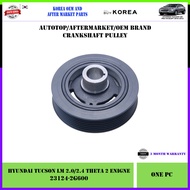 (LM-3) Hyundai Tucson LM Theta II Engine Korea Aftermarket Crank Pulley Damper (23124-2G600)