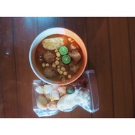 Cuanki Bandung Instant cuanki dry cuanki plus fresh orange topping