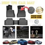 Premium Quality Car TPE Floor Mat Carpet Karpet Kereta Latest Design For Proton Saga X50 X70