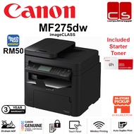 CANON imageCLASS MF275dw All-in-One (Print/Copy/Scan/Fax/WiFi) with duplex, ADF Monochrome Multifunc