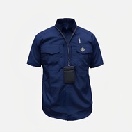 kemeja tactical pria m tac lengan pendek