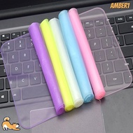 AMBER1 Laptop Keyboard Cover Dustproof 12-17 inch Universal Silicone Skin