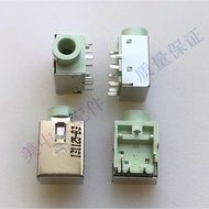 Audio Headphone Socket Socket Socket Female Socket Output Socket 3.5mm 8P 8 Pins Green