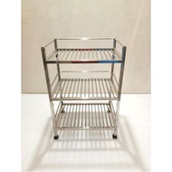 Stainless Steel Dish Rack 3-Tier Spokes