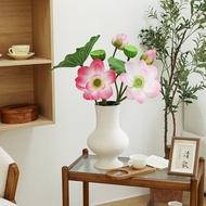 [Ready Stock] Lotus Artificial Flower Artificial Flower Bouquet Decoration Living Room Decoration Di