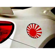 Car stickers, flag stickers for car tank caps, all cars, Japanese stickers, flag stickers