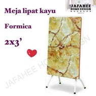 JHD Foldable Formica Table 2'X3' &amp; 3'x3'/ Meja Lipat / Makmak Table/Meja Makan