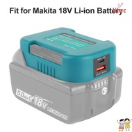 LAC USB Charger Adapter Type C Power Tools Connector For Makita/Dewalt/Milwaukee Phone Charger for Makita