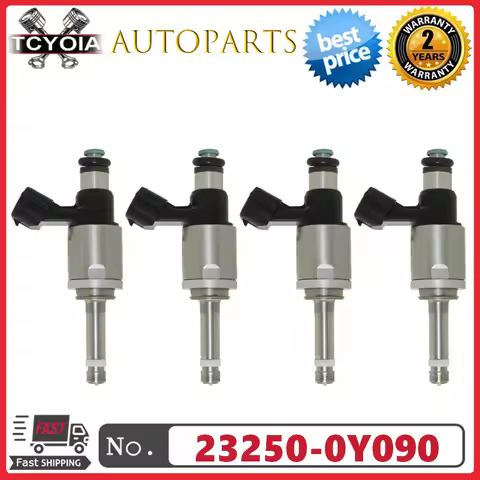 4pcs/lot Fuel Injectors 23250-0Y090 23209-0Y090 232500Y090 232090Y090 For Toyota Corolla 1.2T 9NR